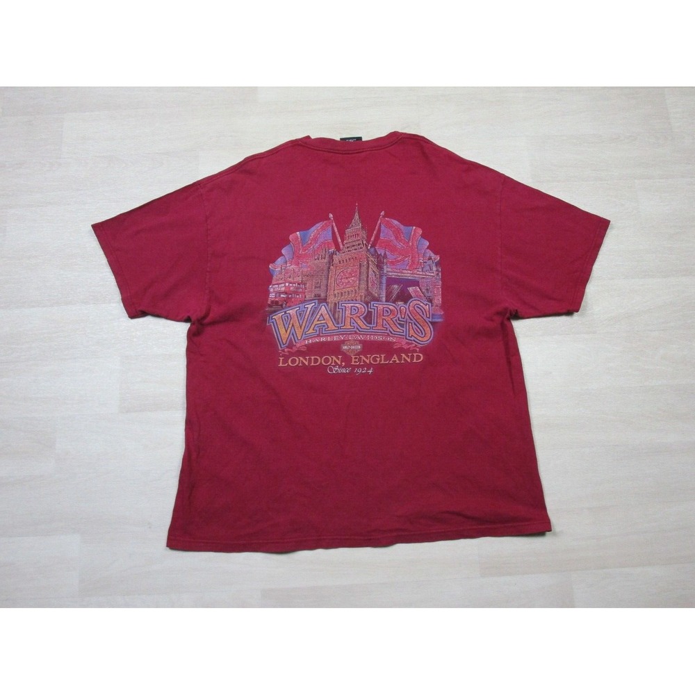 Vintage Harley Davidson Motorcycles (XL) T Shirt Y2K 2000 London, England